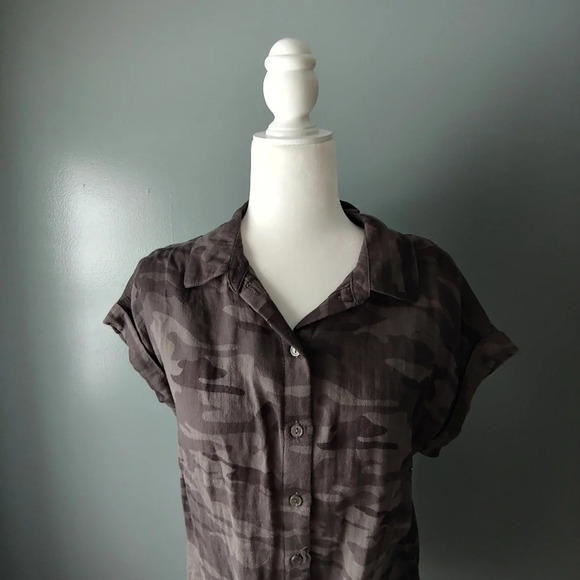 *NWT* Sanctuary Camo Tie Top - Picture 4 of 6